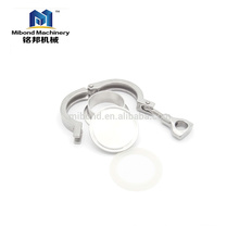 China Supplier Stainless Steel SS 304 Sanitary Single Pin Heavy Duty TC Clamp